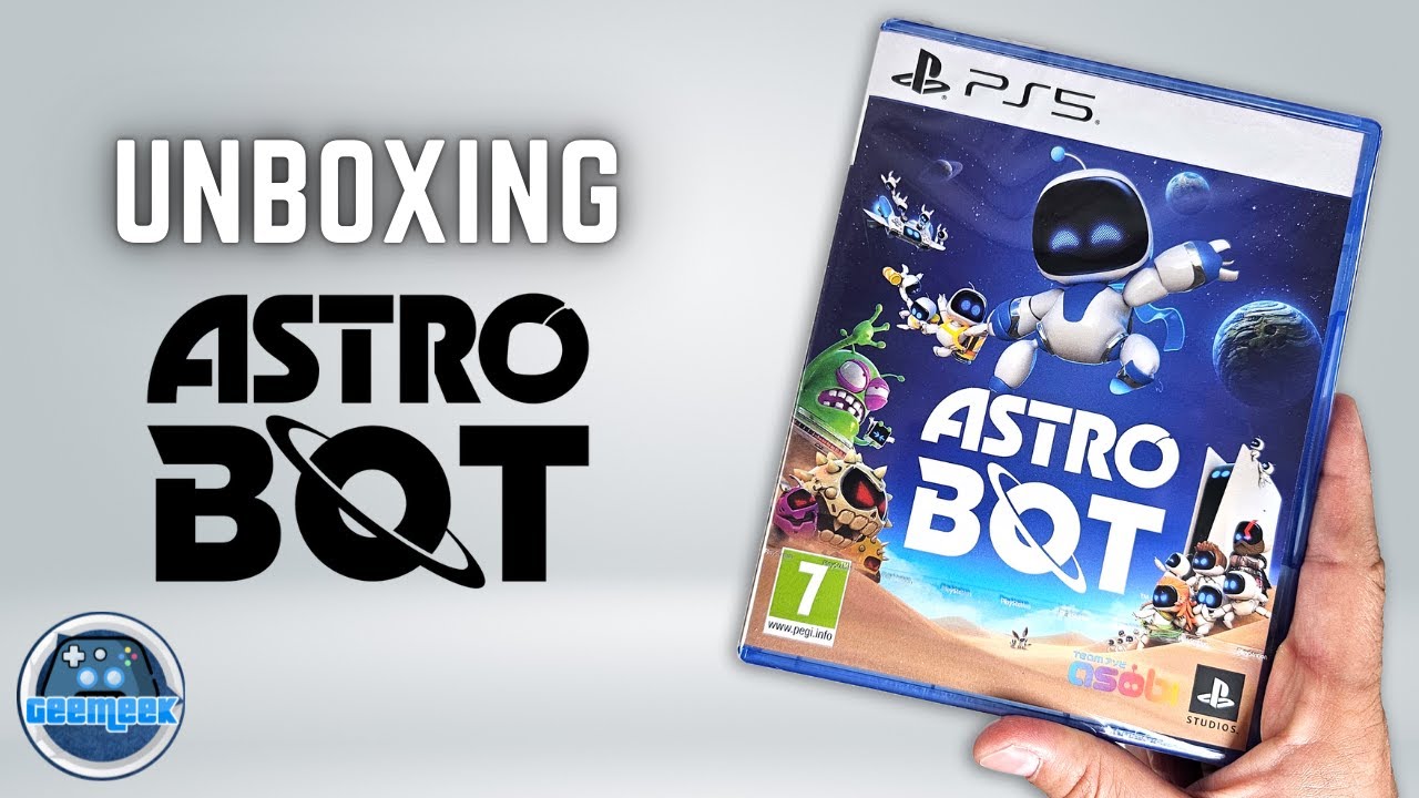 Unboxing Astro Bot Ps5 Youtube