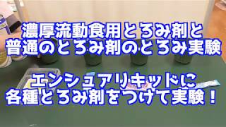 濃厚流動食用とろみ剤比較