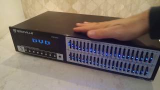 New Rockville REQ42 Equalizer vs 1980s Radio Shack Equalizer