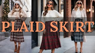 Winter Plaid Skirt Outfit: Cozy, Chic, and Timeless Style Inspiration