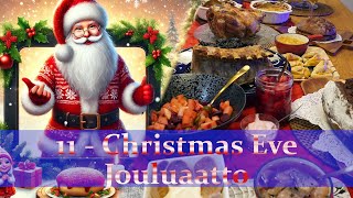 12 Days of Finnish Christmas 11 : Christmas Eve | Jouluaatto