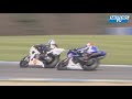 gros crash moto thundersport rd2 donington park 2012