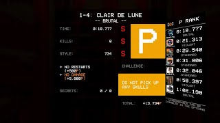 1-4 // CLAIR DE LUNE any% 18.777 (IGT, PB)