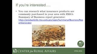 Crop Insurance 101 - 2019