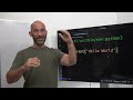 Run Python Scripts and Shebangs