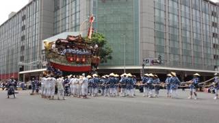 祇園祭2017 前祭 山鉾巡行 船鉾