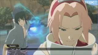 Naruto: Ultimate Ninja Storm 3: Full Burst - Sasuke vs Team 7 Boss Battle (Best Version) HD