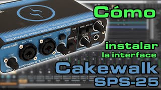 Cómo instalar la interface de audio USB Cakewalk SPS25 - Superteclados.com