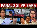 wagi si vp sara duterte supreme court haharangin ang impeachment