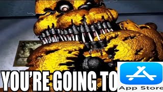 you’re going to the app store