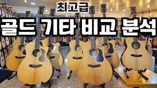 고급 올솔리드 기타 (골드 시리즈 비교분석)- 기타 추천