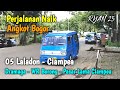 Trip Angkot Bogor 05 Terminal Laladon - Ciampea (Dramaga - WR Borong - Pasar Lama Ciampea)