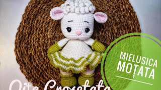 🐑Mielusica Moțata Crosetata ,tutorial pas cu pas ,oita crosetata📌free,