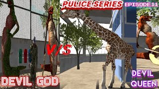 Franklin Found Devil Queen of Moster to Fight Giraffe God In IBD3D | Ep.11 | GIRAFFE VS DEVIL GOD