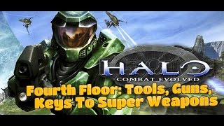 Halo: Combat Evolved - Fourth Floor: Tools, Guns, Keys To Super Weapons (The Library) XBOX