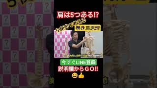 肩関節って５つあるの知ってる？５肩関節で考える巻き肩の原理#関節エステ #エステティシャン #セラピスト #巻き肩の原理#巻き肩矯正