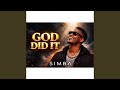 GOD DID IT