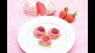 【K. Minamoto】 STRAWBERRY CREAM TART 【源 吉兆庵】花々いちご　苺タルト