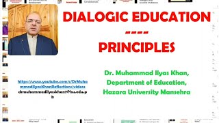 Dialogic Education: Principles