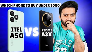 Which Phone To Buy Under 10,000 | Itel A50 vs Redmi A3X Smartphone comparison | Born Creator