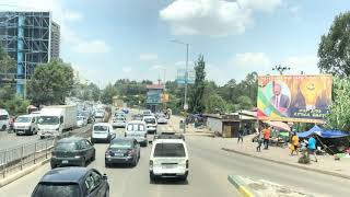 ከሜክሲኮ ሳር ቤት||Driving in  Addis ababa||