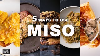 5 BEST ways to use Miso | Steak, Cookies, Spaghetti & much more! | Marion's Kitchen #Athome #WithMe