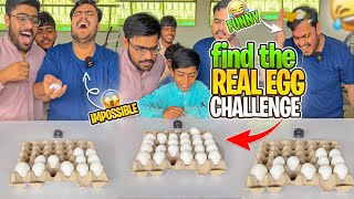 Who will hit real egg on his head 🤣 challenge