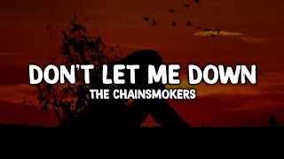 The Chainsmokers - Don't Let Me Down (Lyrics Terjemahan) feat. Daya🎵