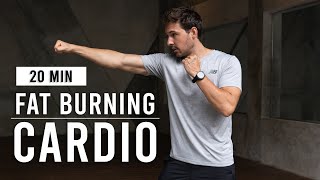 20 Minute Fat Burning Cardio HIIT Workout | Burn 300 Calories | No Equipment, No Repeat