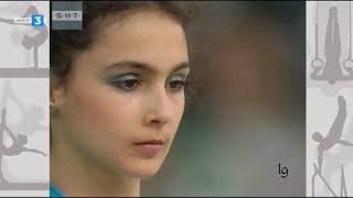 Maria Petrova Rope European RG Championships Stuttgart 1992