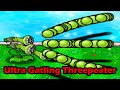 Ultra Gatling Threepeater - NEW PLANT IN Plants vs Zombies