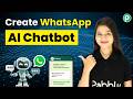 Create Your First AI Chatbot on WhatsApp | Pabbly Chatflow Setup