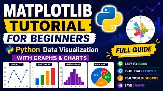 Matplotlib Tutorial for Beginners | Python Data Visualization with Graphs & Charts (Full Guide)