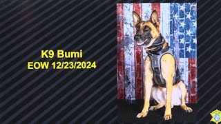 13-year-old charged with shooting, killing K9 Bumi in Richland County