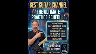 The Only Practice Schedule You’ll Ever Need (Shawn Lane Method)