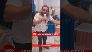 Ederlan Marido da Cantora morta Sara Mariano pregando na igreja #shorts