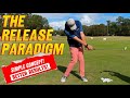 The Release Paradigm: Slower Body, Faster Arms!!  #golfinstruction #golfswing #golftips