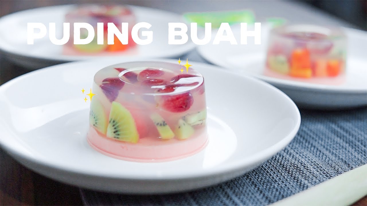 Cara Membuat Puding Buah || Cocok Buat Buka Puasa!! Agar Agar Cermin ...