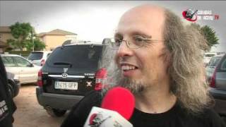 Entrevista Badana en Leyendas del Rock 2010 por Cuerdasdeacero.Tv