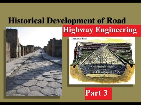 Historical Development Of Road || Highway Engineering ||Road In Ancient ...