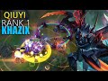 [RANK 1 KHAZIX] SUPER CARRY WITH OVER 20 KILLS - QIUYI KHAZIX VS NUNU