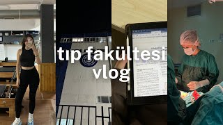 EGE TIP VLOG| Kadın Doğum, Ameliyat, Dersler, Pilates #vlog