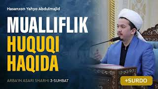 Mualliflik huquqi haqida | Arba'indan nuktalar