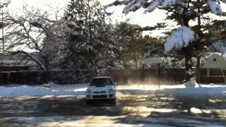 AWD donuts in Randy's 2002 WRX