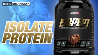 EHPLabs Isopept Whey Protein Powder Supplement Review | Basic Breakdown