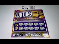 Fortune 5’s #6 - Day 195 of Scratching Lottery Tickets - Oklahoma Lottery