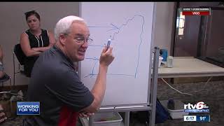 Kevin Gregory's Weather Camp: Kevin demonstrates tornadoes, lightning, barometric pressure and more