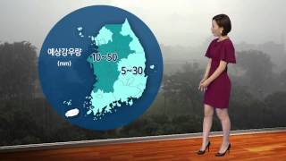 막바지 장맛비 … 중부 강한 비 (2015-07-29) / YTN 웨더앤라이프