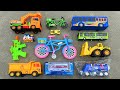 Looking for Toy New Ambulance, Excavator Truck, Bulldozer, Tour Bus, Dump Truck, Bicycle, Sports Car