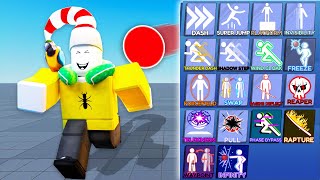 Using EVERY ABILITY in Roblox Blade Ball